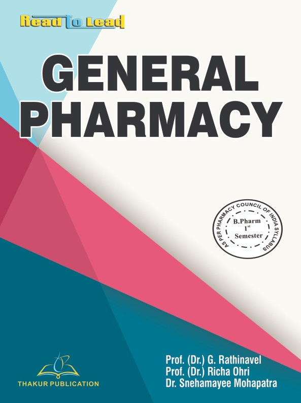 General Pharmacy B.Pharm First Semester (Black and White) Book